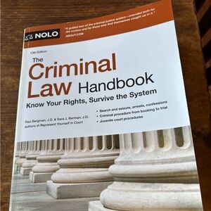 The Criminal Law Handbook 13th Edition! Excellent condition!